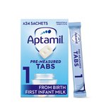 Aptamil 1 First Baby Milk Formula Tabs from Birth 