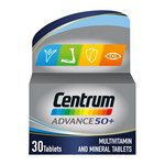 Centrum Advance 50+ Multivitamins with Vitamin D  Tablets 30