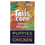 Tails.com Inner Vitality Medium & Large Puppy Dog Dry Food Chicken