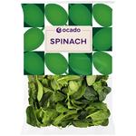 Ocado Spinach Washed & Ready To Cook