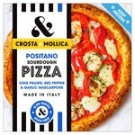 Crosta & Mollica Positano Sourdough Pizza with Prawns & Peppers