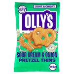 Olly's Pretzel Thins - Sour Cream & Onion