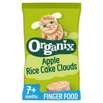 Organix Apple Rice Cake Clouds Baby Snack 7 months+