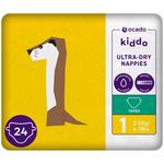 Ocado Kiddo Ultra-Dry Nappies Size 1 (2-5kg)
