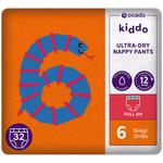 Ocado Kiddo Ultra-Dry Nappy Pants Size 6 (16kg+)