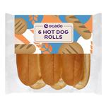 Ocado Hot Dog Rolls