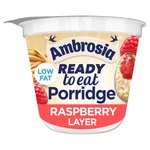 Ambrosia Ready To Eat Porridge with Raspberry Layer