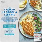 M&S Smoked Haddock & Leek Pie Frozen