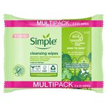Simple Kind to Skin Biodegradable Face Wipes
