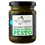 Mr Organic Vegan Basil & Chilli Pesto
