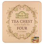 Ahmad Tea Tea Chest Four Caddy (4 x 10 Teabags)