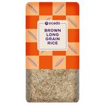 Ocado Brown Long Grain Rice