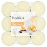 Bolsius TrueScent Tealights Vanilla 4hr 18Pk