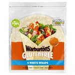 Warburtons Gluten Free 4 White Wraps