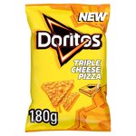 Doritos Triple Cheese Pizza Tortilla Chips Sharing Bag Crisps