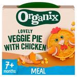 Organix Chicken & Vegetable Pie Baby Food 7 months