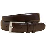 M&S Mens Collection Leather Smart Belt 38-40, Brown