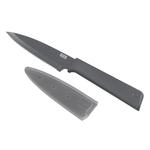 Kuhn Rikon  COLORI+ Paring knife serrated grey