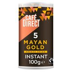 Cafedirect Fairtrade Mayan Gold Mexico Instant Coffee