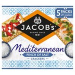 Jacob's Mediterranean Pinch of Salt Crackers