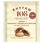 Rhythm 108 Swiss Vegan Hazelnut Chocolate Praline Biscuit Share Bag