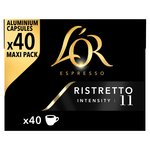 L'OR Ristretto Coffee Pods x40 Intensity 11