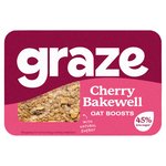 Graze Vegan Cherry Bakewell Snack Bars With Oats