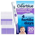 Clearblue Advanced Digital Ovulation Test Dual Hormone (20 per pack)