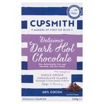 Cupsmith Dark Hot Chocolate Flakes (70%)