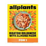 allplants Rigatoni Bolognese with Almond Parm for 1