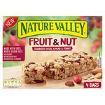Nature Valley Fruit & Nut Cereal Bars Cranberry & Almonds