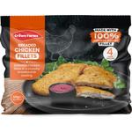 Crown Farms Breaded Chicken Fillet Burgers