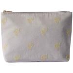 M&S Collection Embroidered Cactus Make-Up Bag One Size Lilac