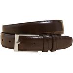 M&S Mens Leather Smart Belt, 2XL 42-44, Brown