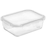 M&S Collection Medium Glass Fridge Storage Container, One Size, Grey