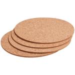 M&S Collection Set of 4 Round Cork Placemats 