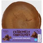M&S 4 Extremely Chocolatey Chocolate Pancakes