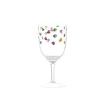 Beau & Elliot Confetti Acrylic Wine Glass