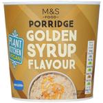 M&S Plant Kitchen Golden Syrup Flavour Porridge Pot