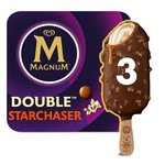 Magnum Double Starchaser Chocolate, Caramel, Popcorn Ice Cream Sticks