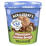 Ben & Jerry's Lighten Up Chocolate Cookie Dough Ice Cream Tub