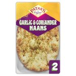 Patak's Garlic & Coriander Naan Breads