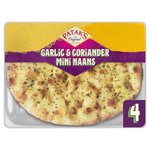 Patak's Garlic & Coriander Mini Naan Breads