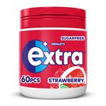 Extra Strawberry Flavour Sugarfree Checwing Gum Bottle