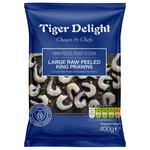 Tiger Delight Large Raw Peeled King Prawns