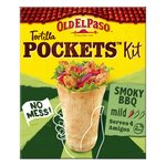 Old El Paso Mexican Smoky BBQ Tortilla Pockets Kit