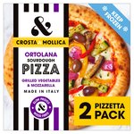 Crosta & Mollica Ortolana Pizzetta 2 Mini Sourdough Pizzas