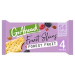 Go Ahead Forest Fruit Crispy Fruit Slices Snack Bars Multipack