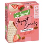 Go Ahead Strawberry Fruit Yogurt Breaks Snack Bars Multipack