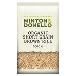 Mintons Good Food Organic Short Grain Brown Rice